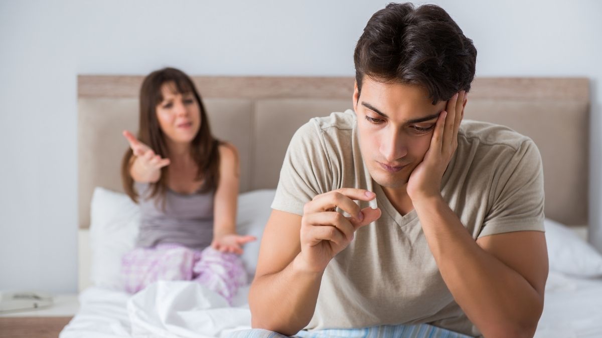 Men can treat erectile dysfunction causes by taking a blue pill