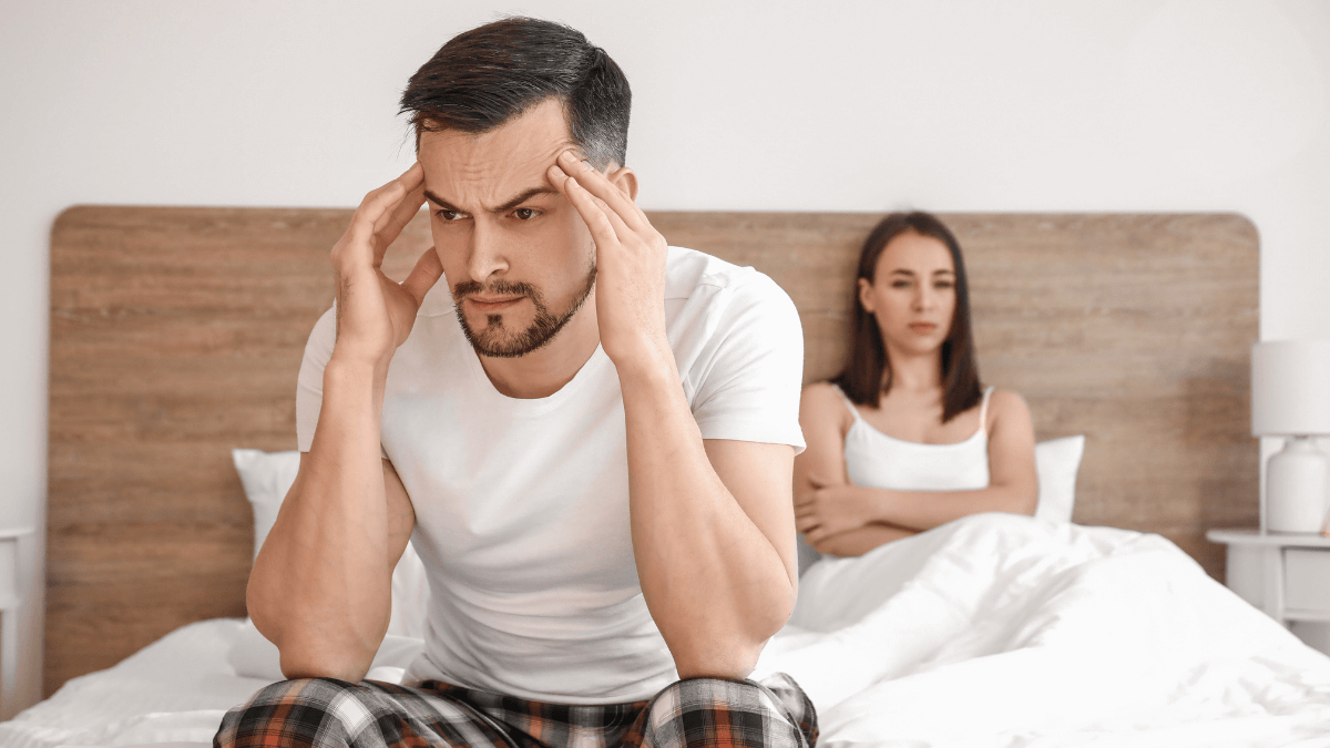 One of the common signs of ED is mental distress
