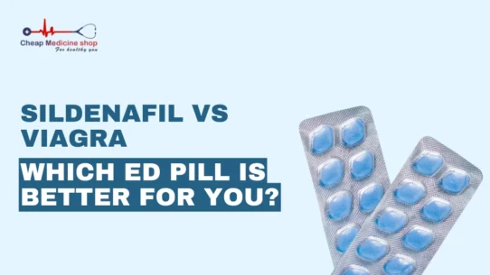 Sildenafil vs Viagra