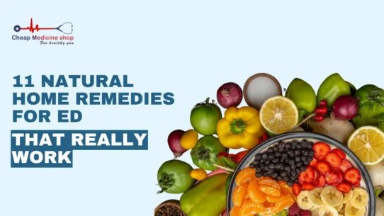 11 Natural Home Remedies for ED