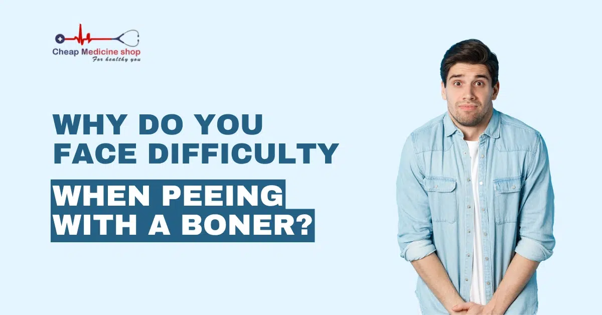 peeing with a boner