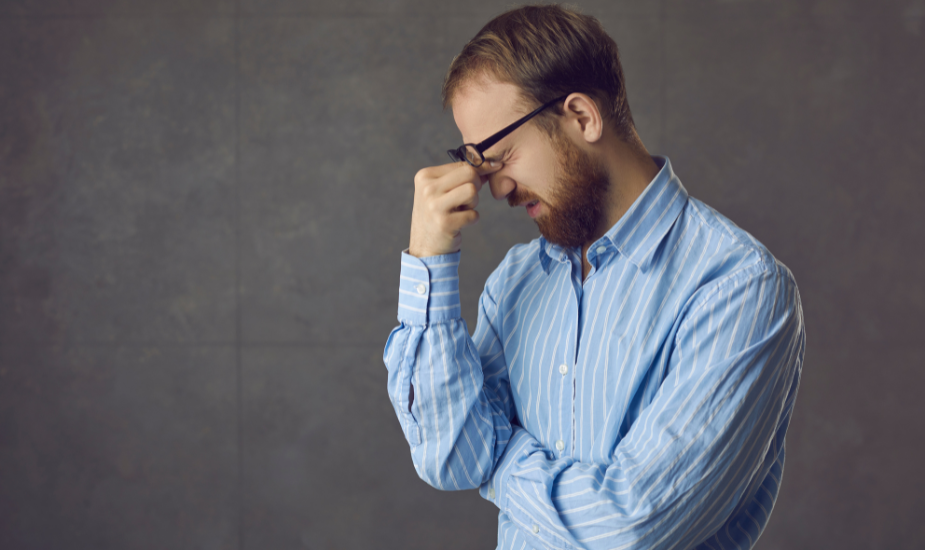 eye pressure headache