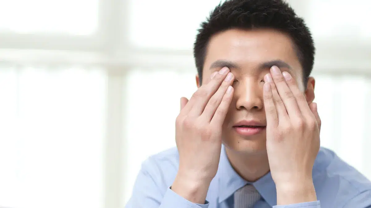 eye strain exercises