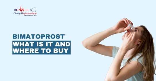Woman applying eye drops